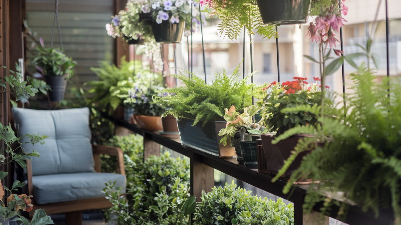 Comment choisir les bonnes plantes pour un balcon ombragé