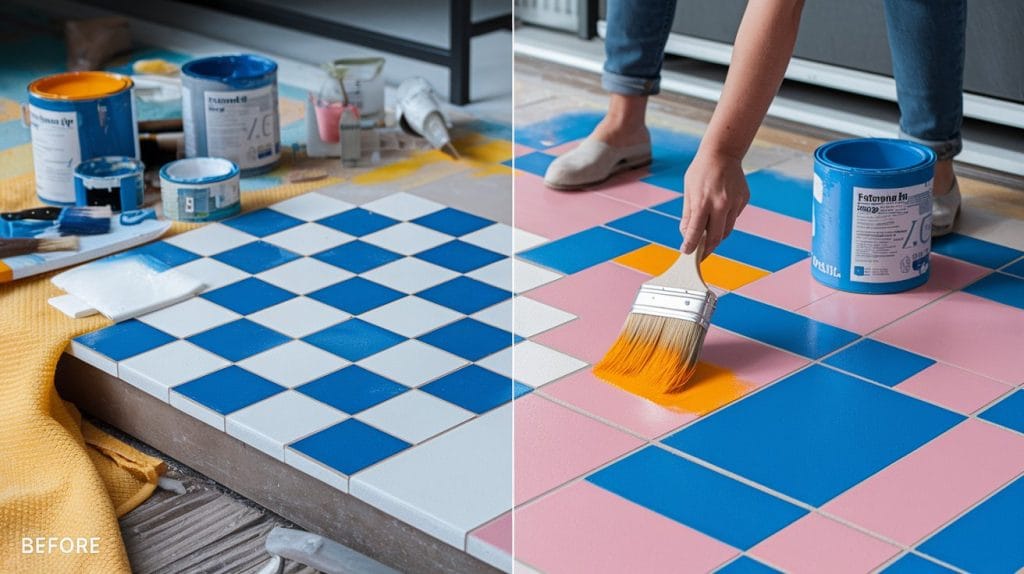 Repeindre carrelage sol : astuces et techniques pour un résultat professionnel