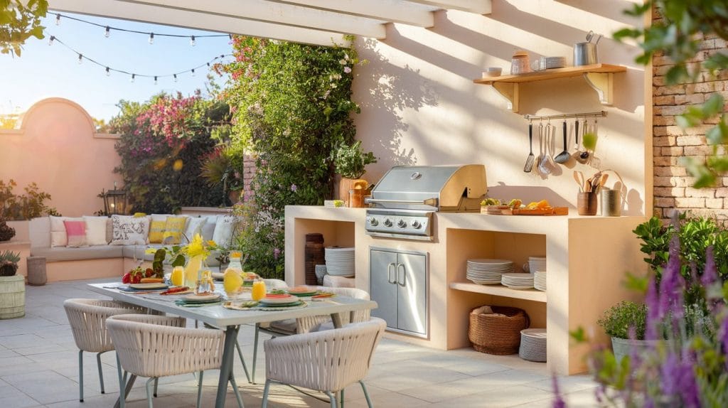 Comment concevoir une cuisine d'été