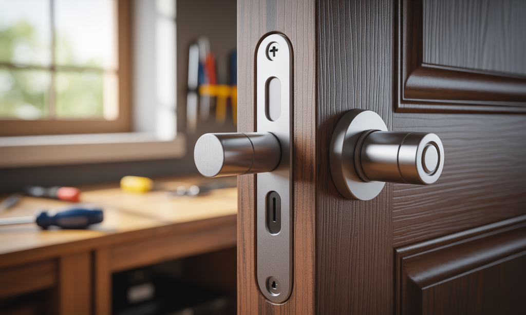 découvrez notre guide pratique pour installer une serrure sur une porte sans perçage. suivez nos conseils étape par étape pour sécuriser votre maison facilement et rapidement, sans outils professionnels. idéal pour les bricoleurs de tous niveaux !