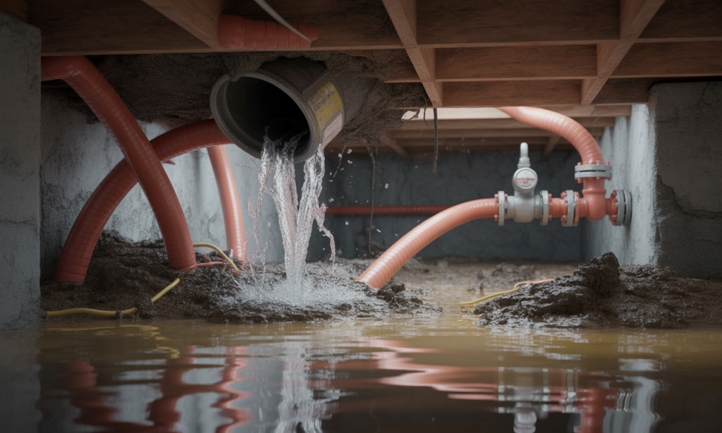 découvrez les démarches à suivre en cas de canalisation cassée sous votre maison et comprenez le rôle de votre assurance habitation pour une prise en charge rapide et efficace.