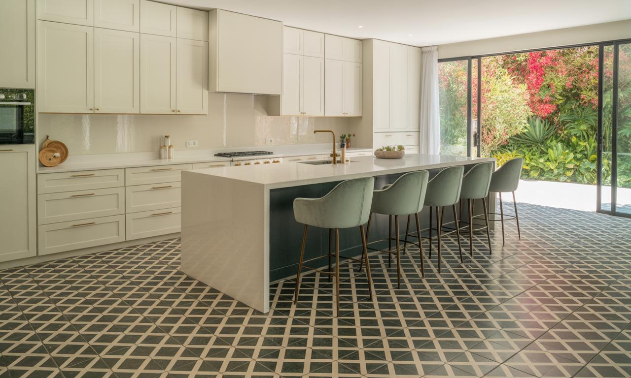 découvrez comment le carrelage, un revêtement intemporel, peut sublimer votre cuisine en alliant esthétique et durabilité pour un espace à la fois chic et fonctionnel.