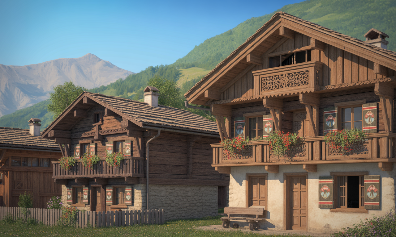 explorez les maisons savoyardes et leur architecture traditionnelle, mêlant charme culturel et savoir-faire unique de la savoie.