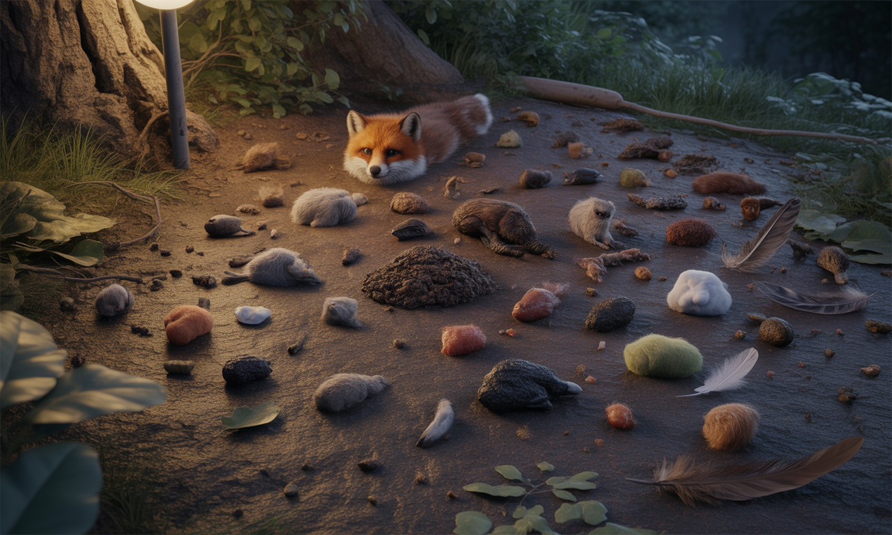apprenez à reconnaître les crottes d'animaux nocturnes pour mieux comprendre et observer la faune locale dans son habitat naturel.