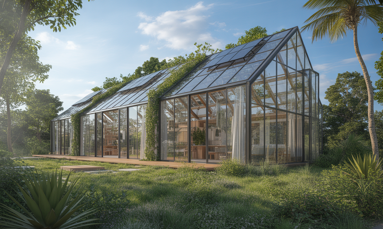 découvrez la maison serre bioclimatique, un concept innovant qui allie écologie, économie d'énergie et confort optimal tout au long de l'année.