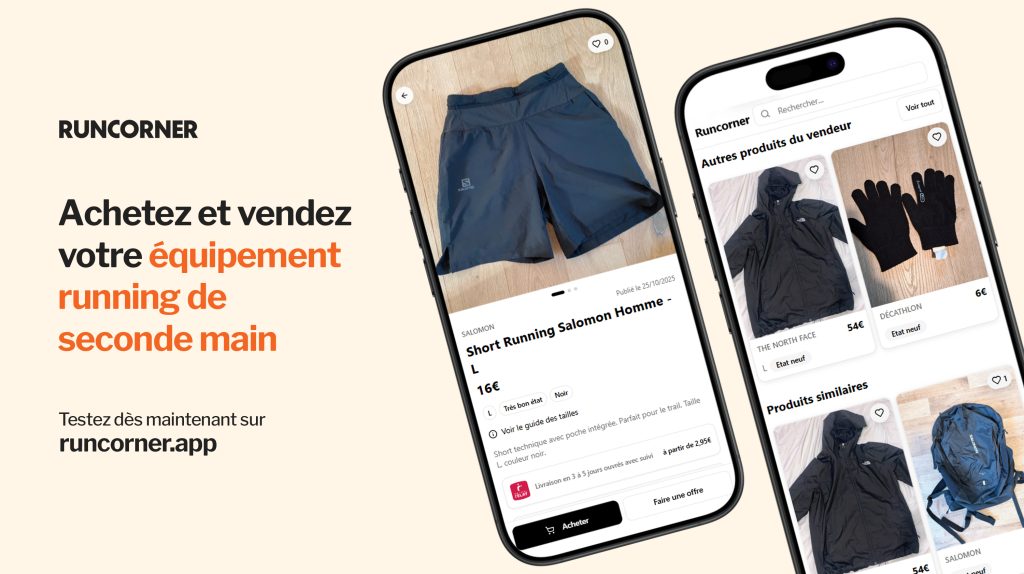 runcorner la marketplace de seconde pour les coureurs